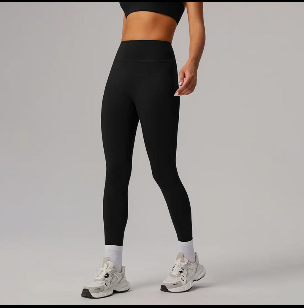 Eclipse Seamless Contour Leggings – Jet Black